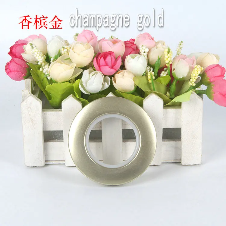 jieyang  Curtain Rod Accessories Plastic Abs Pp Eyelet Curtain Tape Ring