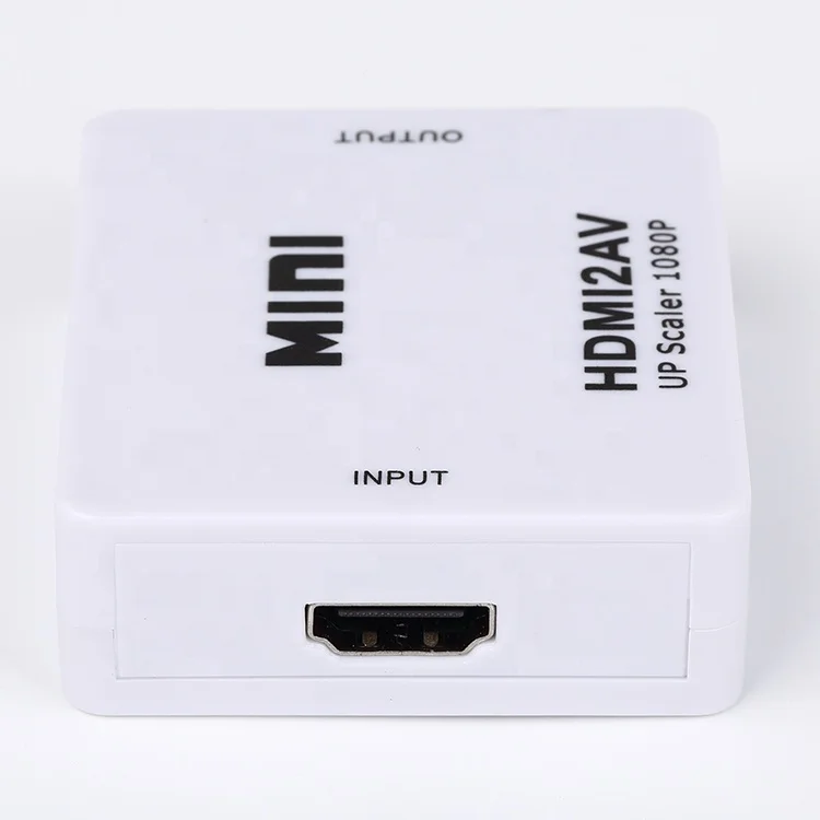 Video Converter HD to AV Mini Video Converter Box Drive Adapter Free TV Signal