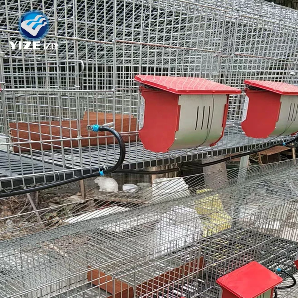 Hot sale breeding rabbit cage in kenya farm/Fattening Rabbit Cage