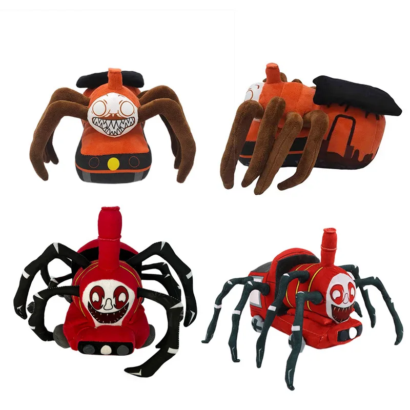 Cartoon Figure Choo-Choo Charles Toys Horror Plush Stuffed doll  Spider Train creative innovative distinctive gifts