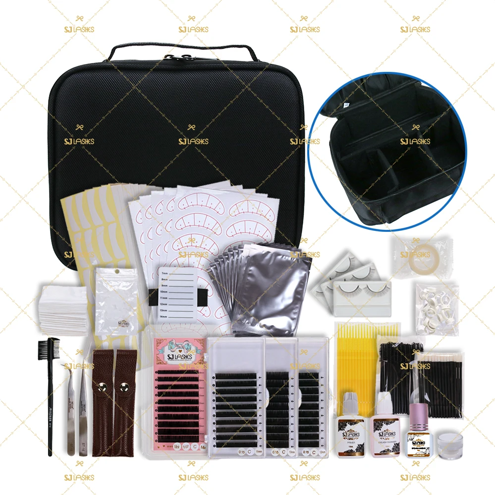 Eyelashes Extension  Mini Training Kits For Eyelash Packaging Box