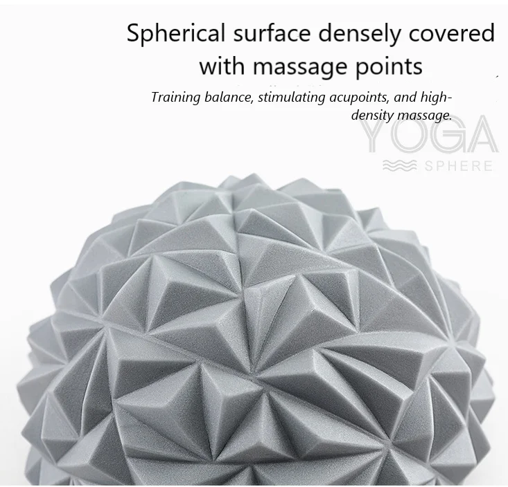 Oem Customize Ball Shape Pvc Spiky Massage Ball Massage Yoga Fitness Ball