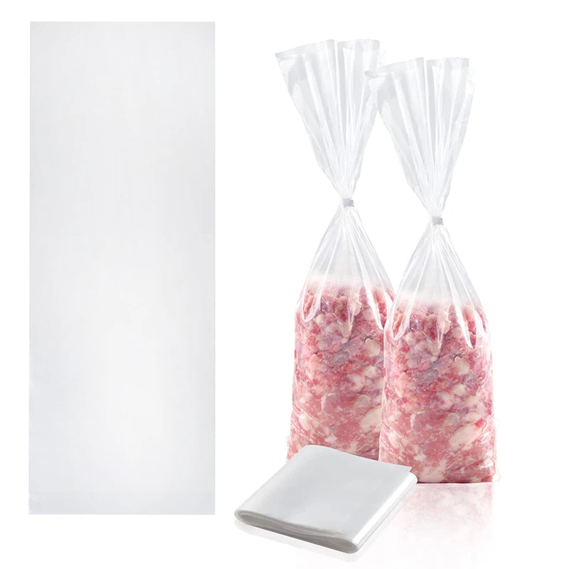 Custom Printing Food Grade Safe PE Plastic 2 lb Ground Hamburger Sausages Venison Meat Freezer Storage Bag Bags For Packaging