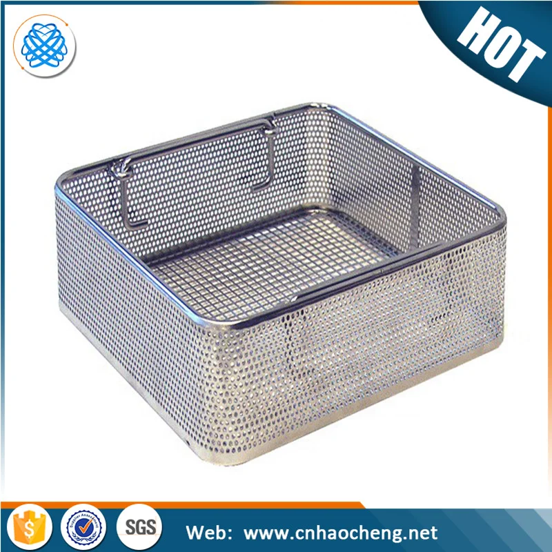 304 stainless steel wire mesh tall wire basket for bike
