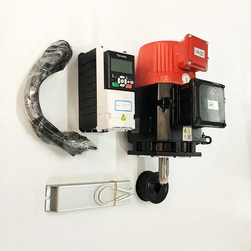 
6000rpm DIA 120mm belt driven A2-4 lathe spindle set 