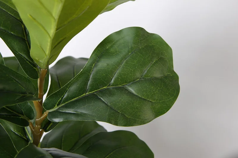 Indoor Decoration Artificial Plants Fiddle Leaf Fig Ficus Tree Banyan Tree Home and Garden Decor 105cm