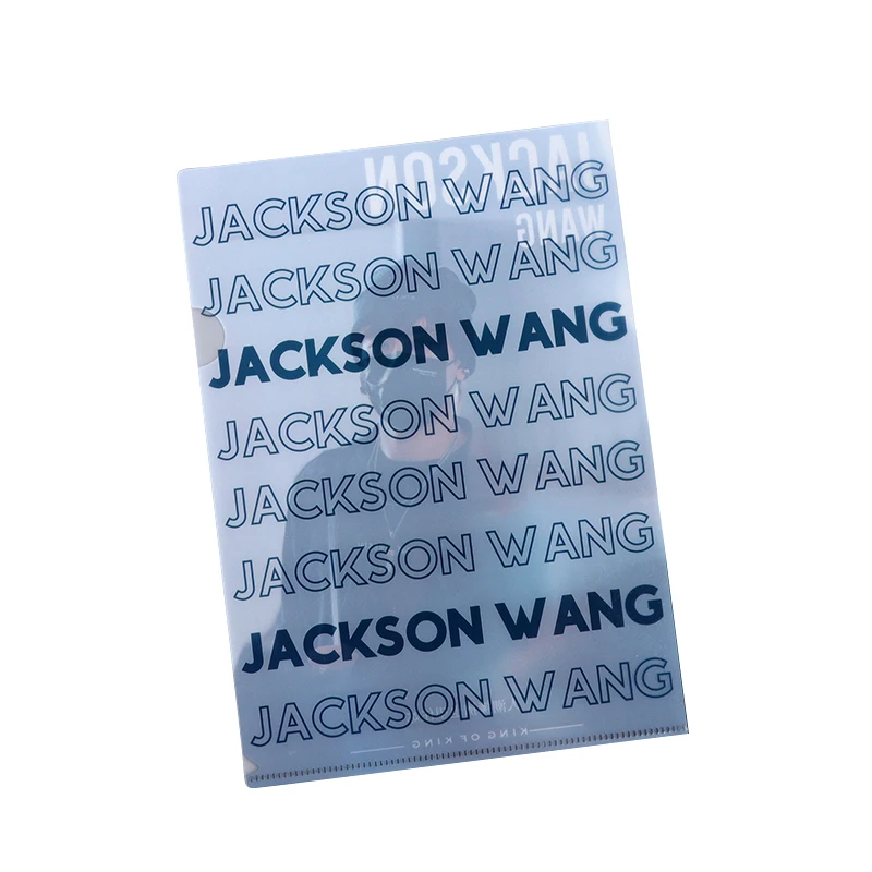  Customized L Shape PP Plastic Folding Clipboard Inside Page Office Bag Waterproof A4 Size File