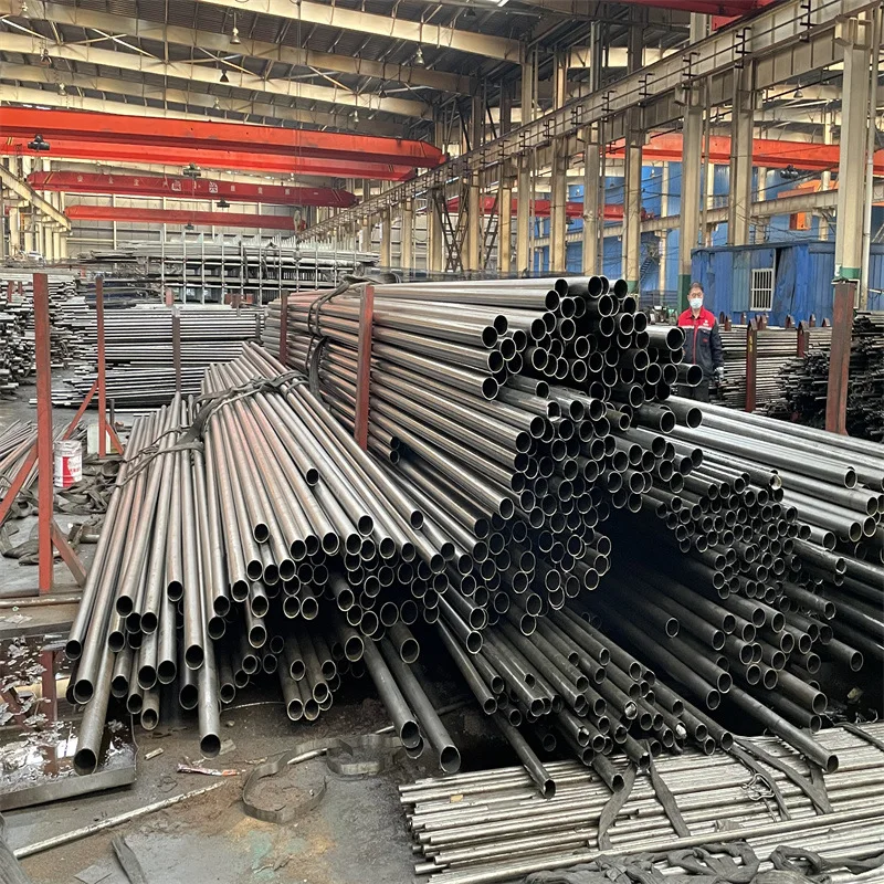 Q235 Q355 Factory Supply Welded Carbon Steel Tube ASTM A53 Mild Carbon Steel Seamless Pipe For Building
