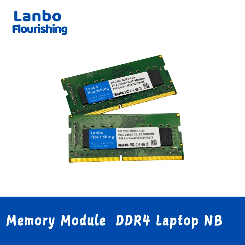 Laptop memory full compatible DDR4 8GB sodimm memory ram