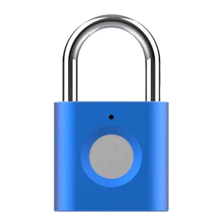 Fingerprint Lock Safety Door Lock Digital Portable Fingerprint Padlock Travel Luggage Suitcase Padlock