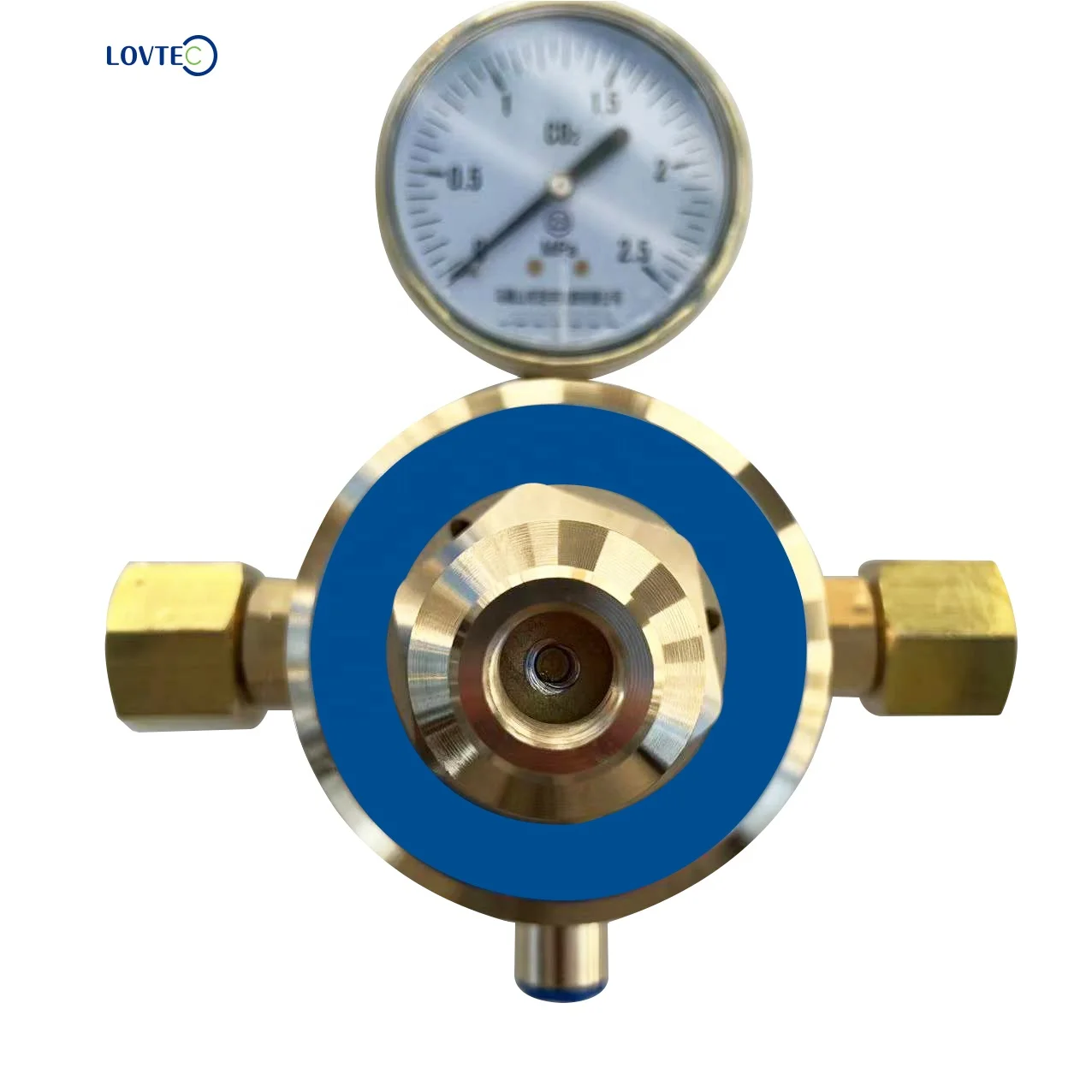 Manufacturer industrial high pressure full  brass regulator for pipe low price  full  brass regulator