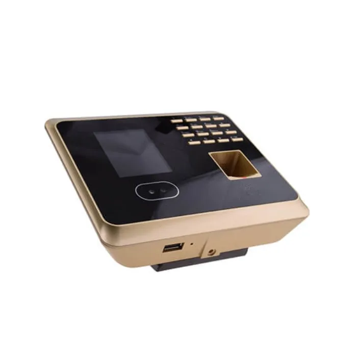 Многоязычные простые в эксплуатации часы с распознаванием лица и отпечатком пальца пароль время и посещаемость UF100