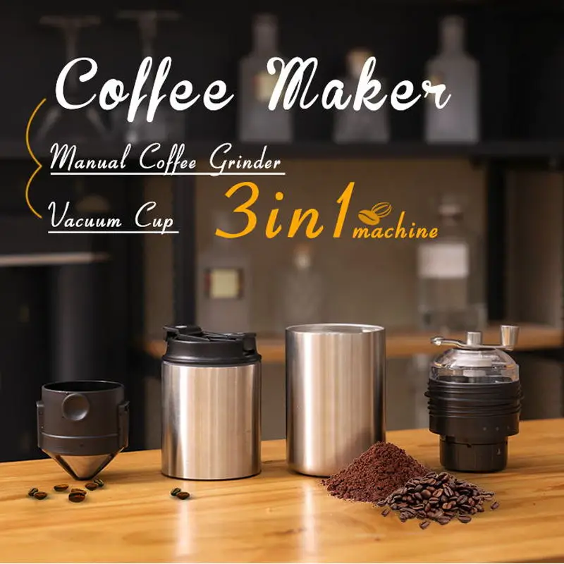 Manual Portable Single Cup Mini Pressure Coffee Maker Hand Pressure Espresso Coffee Maker