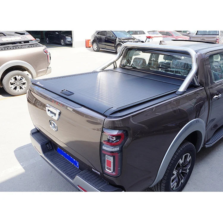 High Quality Pickup Retractable Hard Tonneau Cover Truck Bed Cover Roller For Great Wall GWM POER  Short Bed