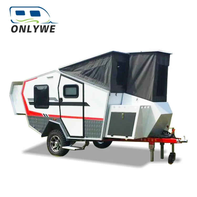 Onlywe small camping trailer off road caravan rv caravan
