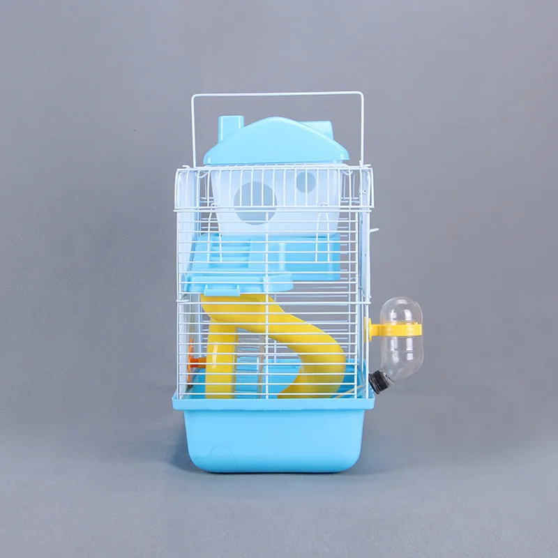 Wholesale pet fashion custom runner double layer iron wire luxury hamster cage for sale