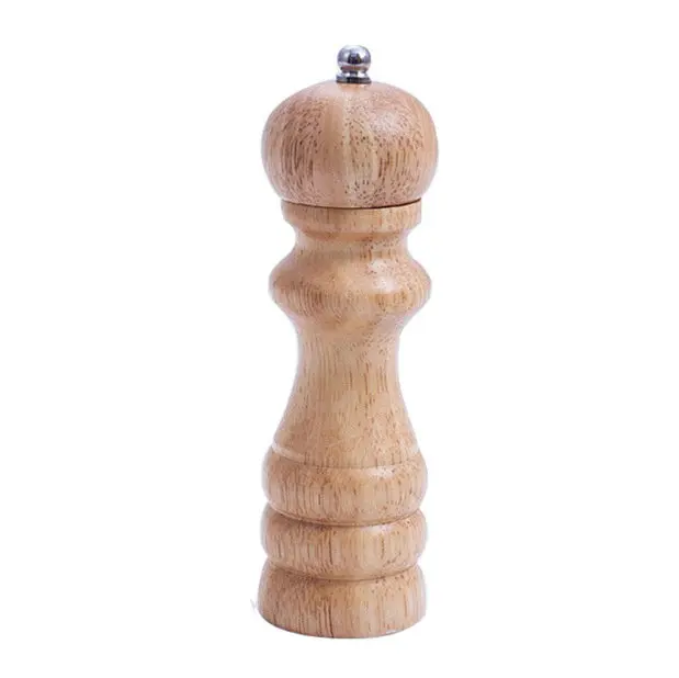 Wholesale eco friendly wood pepper grinder pot shaker for kitchen restaurant tableware