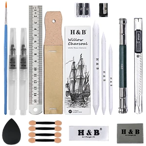 professional  art supplies 70pcs sketching drawing art tool kit