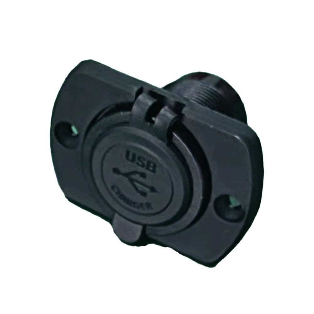 Dc 12v 3.1a Car Charger Panel Mount Dual Usb Charging Mobil