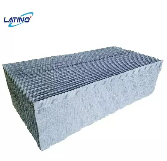 Latino Industrial Cooling Tower Fill Cross Cooling Tower Infill PVC Filler