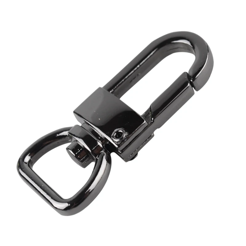 Design fashion carabiner hook with latch for bag