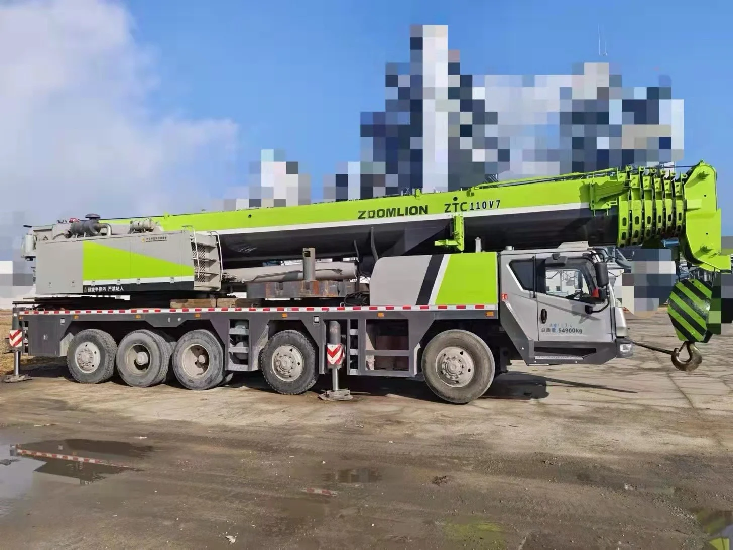 Новый автокран ZOOMLION ZTC1100V763 110Ton мобильный кран