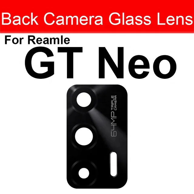 Задняя камера стеклянная крышка объектива для Realme 3 5 6 7 Pro Global 5i 5S 6i 7i 8 5G основная с