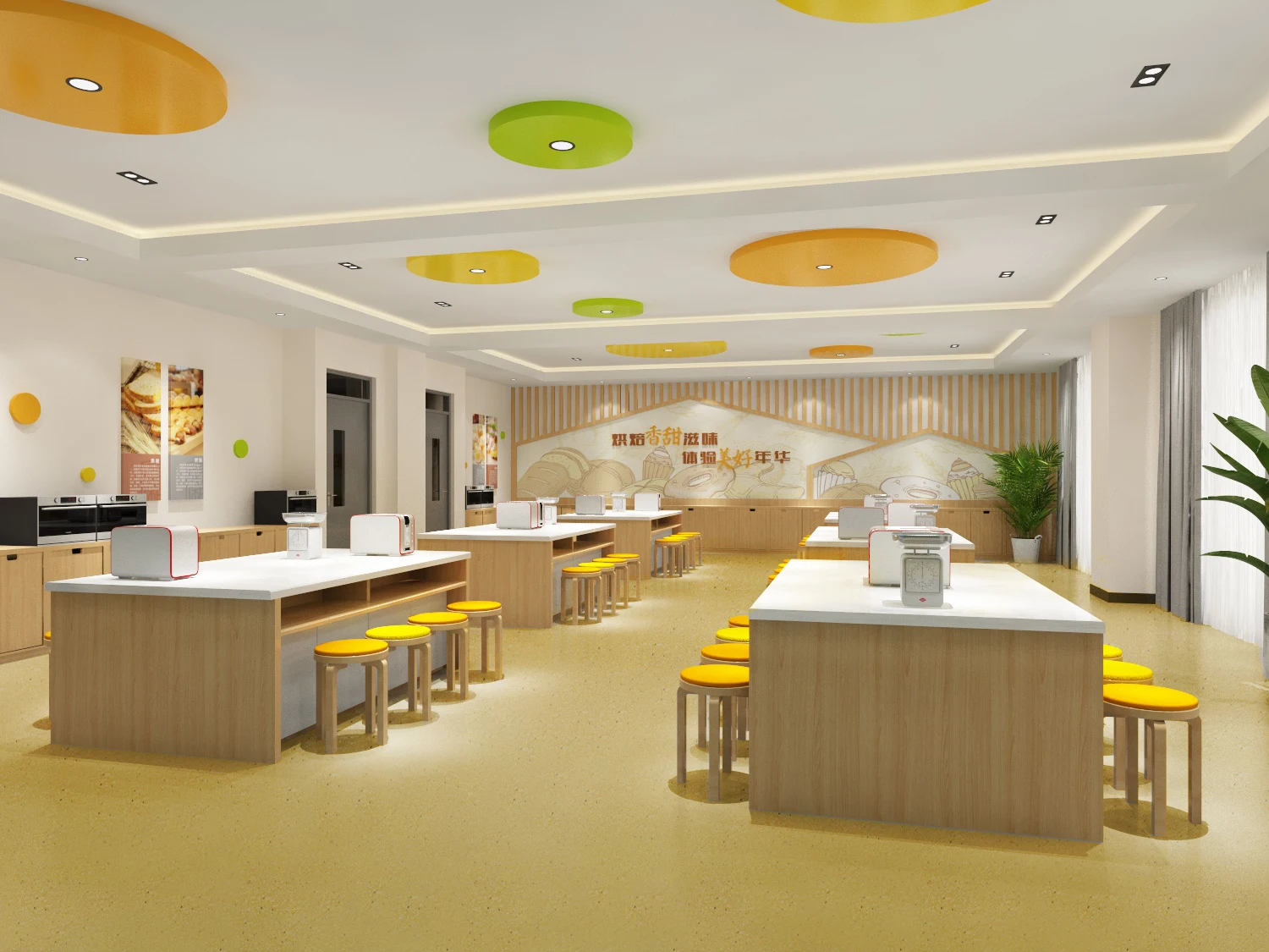 PVC Commercial Industrial Waterproof Floor for School, Hospital, Office