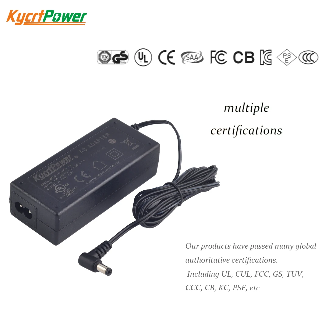 
Ac plug C6 C8 C14 black white adapter AC DC desktop charger adapter 36V1.8A 65W Switching Power Adaptor desktop power supply 