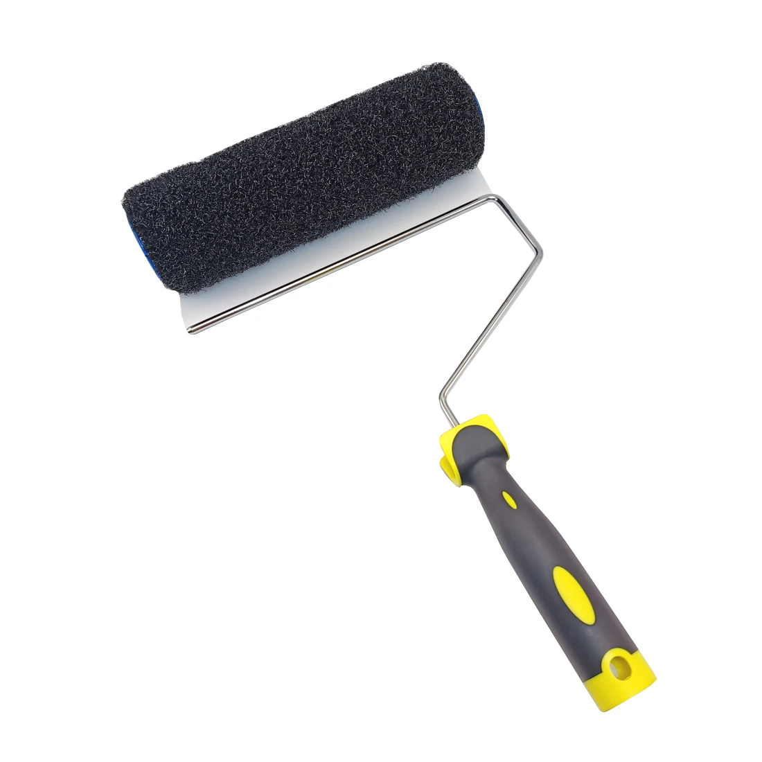 Thailand Market Hot Sales Black Plastic Elastic Emulsion Paint Roller Durable Lint-free Priming Paint Roller