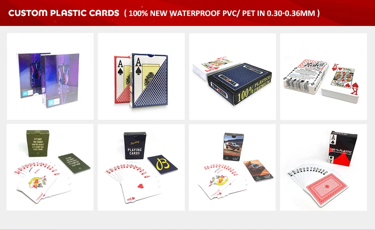 best quality custom 270gsm art paper printed advertising playing cards wholesale