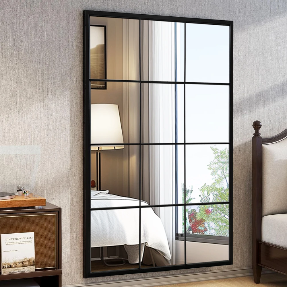 Customized Large Flat Mirrors For Shape Full-Length Hanging Wall Full Mirror Rectangular Wall Mirrors