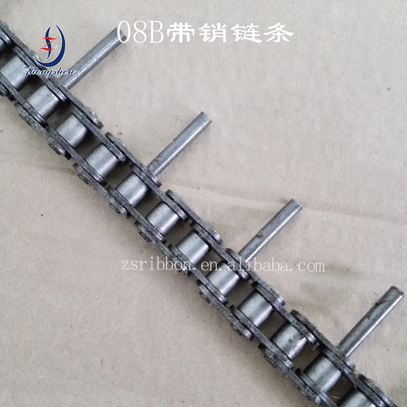 Layer Chicken Cage Automation Egg Collection Conveyor System Spare Parts 08B Pin Chain For Poultry