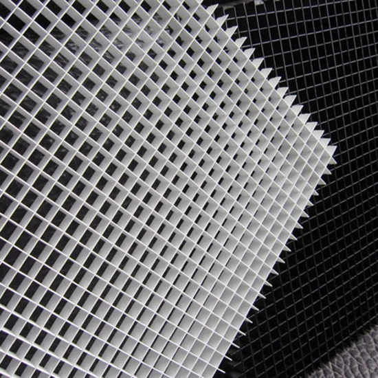 Decorative Drop Ceiling Metal Grid Aluminum Open Cell Ceiling for Supermarket