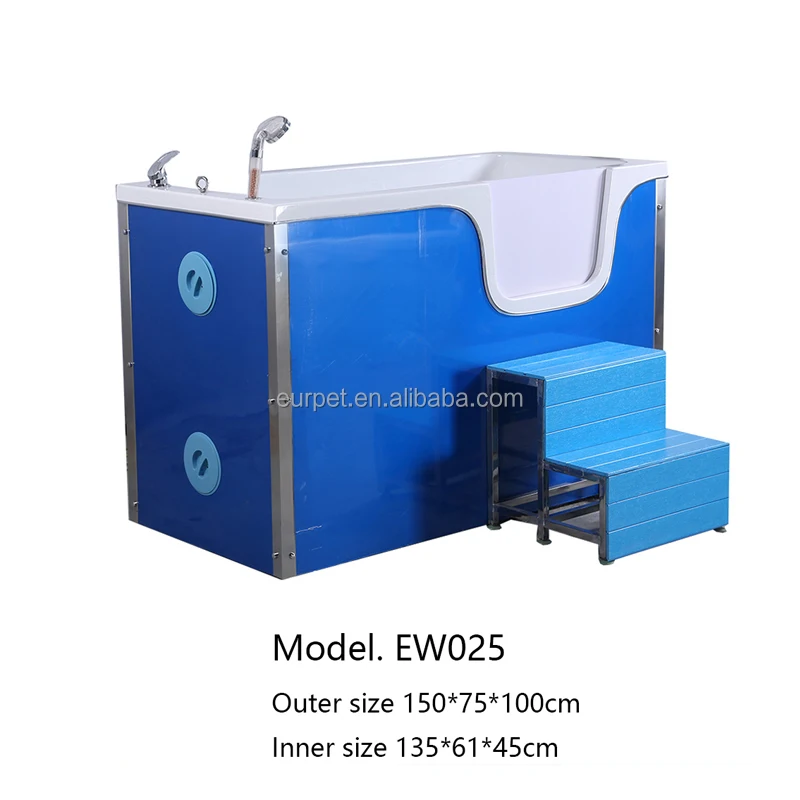 EURPET Large Size Cat Grooming Basin For Animal Cleaning Bath Tub Dog Swimming Pool Bathtub Pet