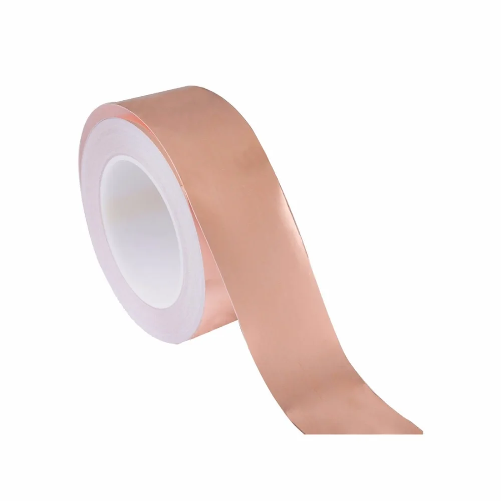 Conductive Copper Foil Tape 22 Yards for EMI Shielding, Stained Glass, Soldering, Electrical Repairs