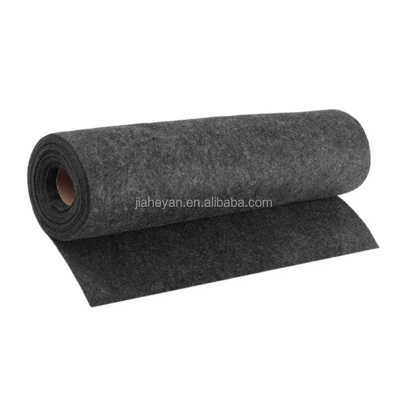 car interior upholstery headliner non-woven fabric carpet felt flame retardant nonwoven fabric roll