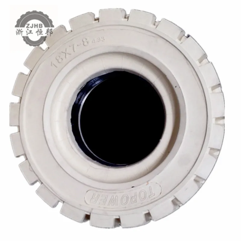 Electric Forklift rubber solid tyre 18x7-8 for Linde