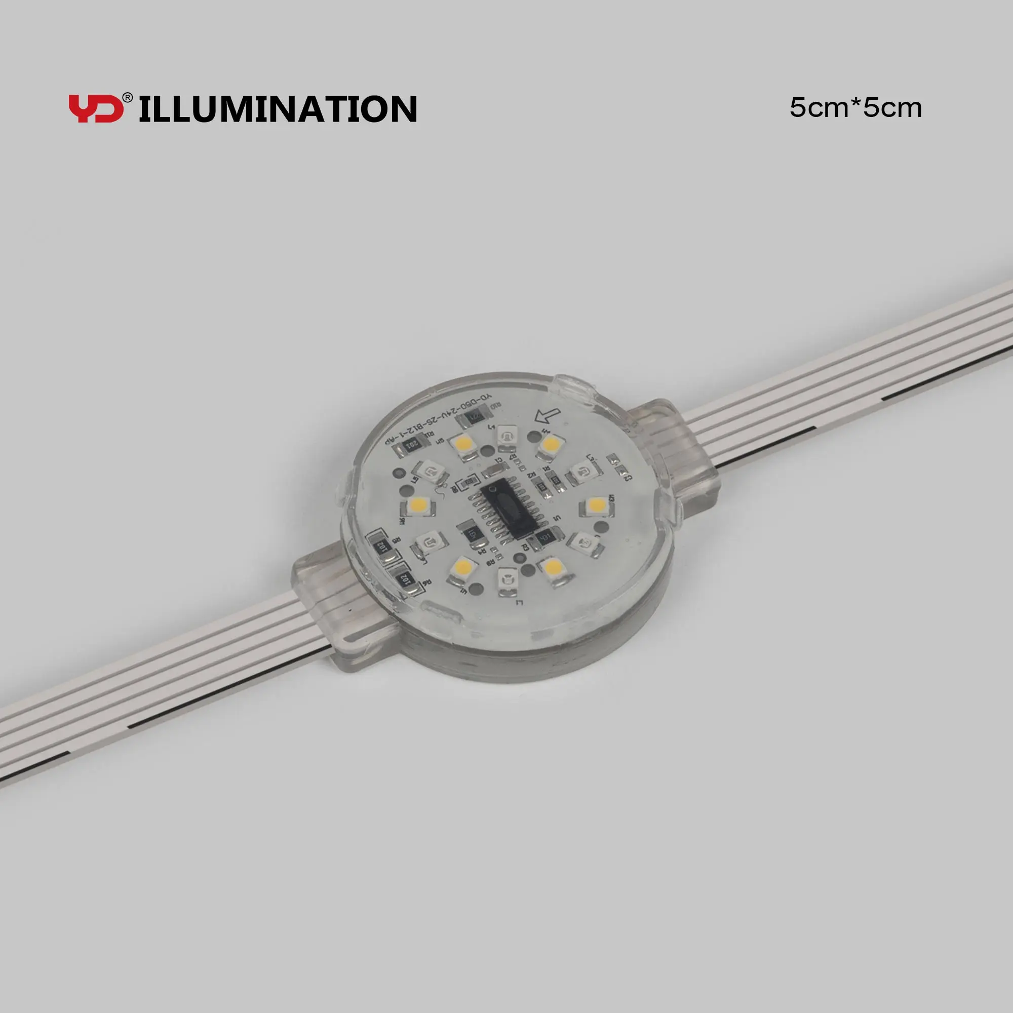 rgb digital led point waterproof led pixel point for cable bridge lighting