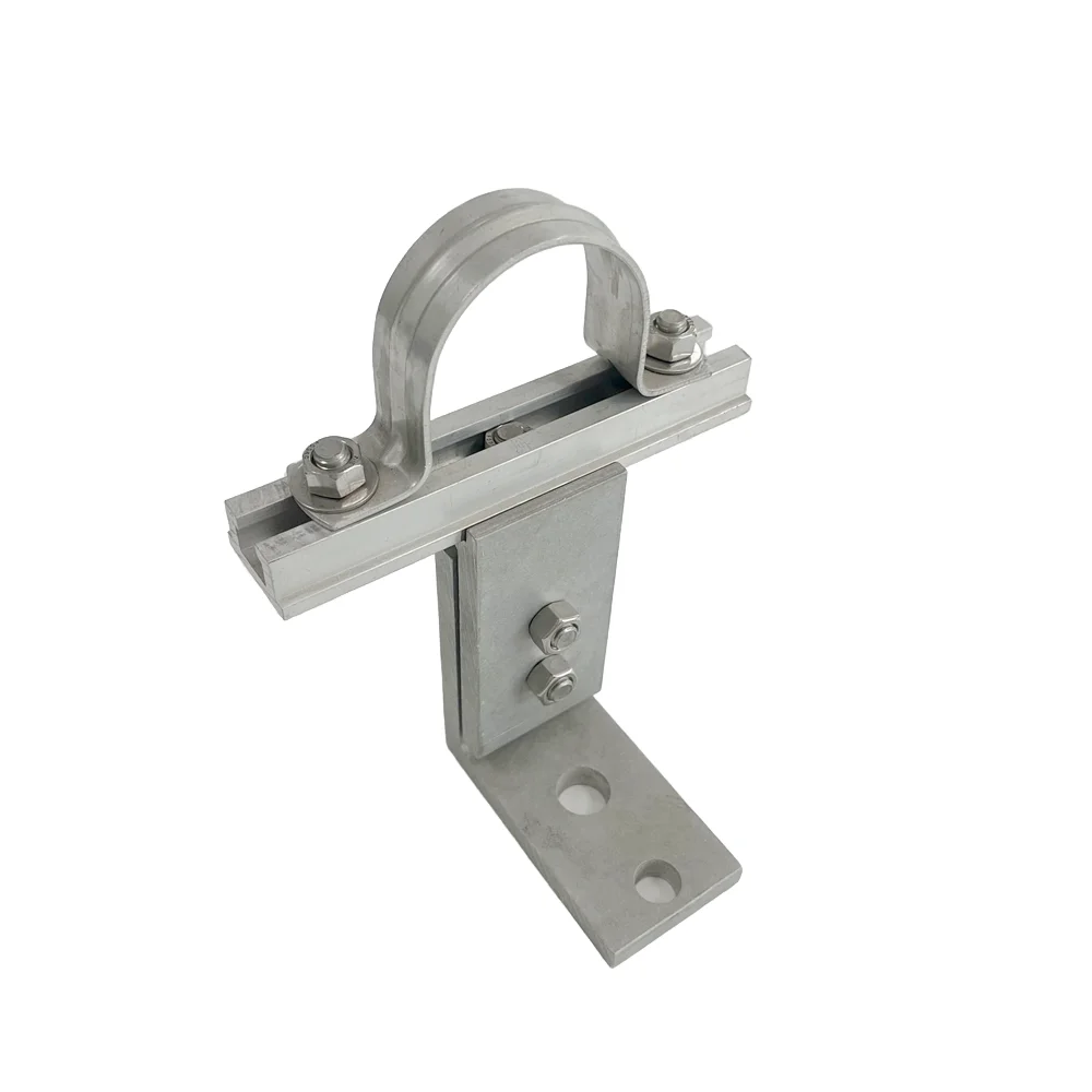 Factory Custom Sheet Metal Fabrication Aluminum Optical Cable Clamp Stamping Parts Wire Rope Clip Fixture For US CMCSA