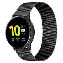 20mm 22mm magnetic strap For Samsung Active 2 40/44mm Gear S3 Frontier bracelet Huawei GT/GT2/2e/Pro Galaxy watch 3/45/42mm band