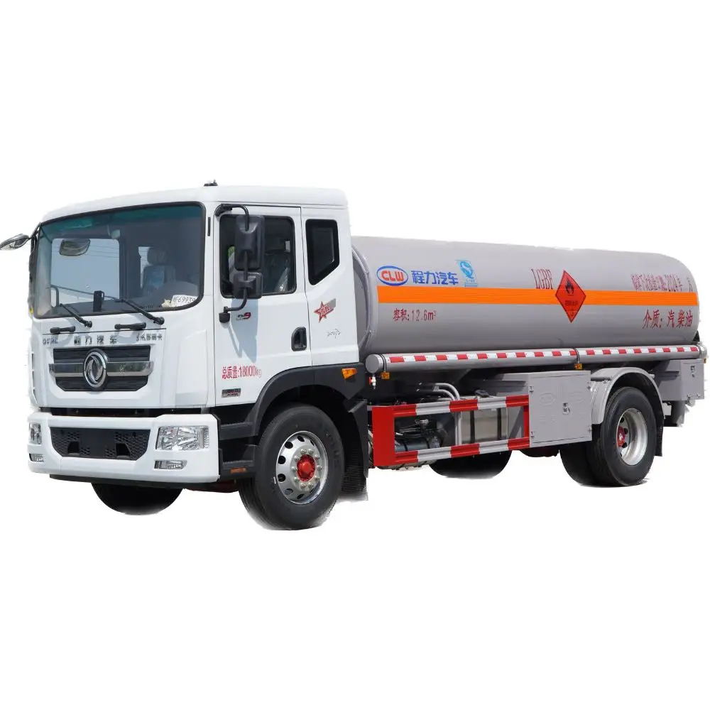 2023 Dongfeng new 4x2 Fuel tanker truck 12000L  manual Diesel oil tanker truck for sale