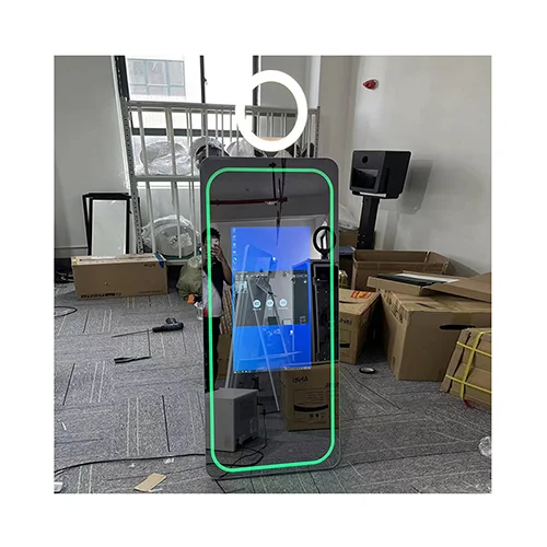 2024 Wholesale Customized Mirror Photo Booth Mirror Ipad Photo Booth Faceplate For Wedding Party Used