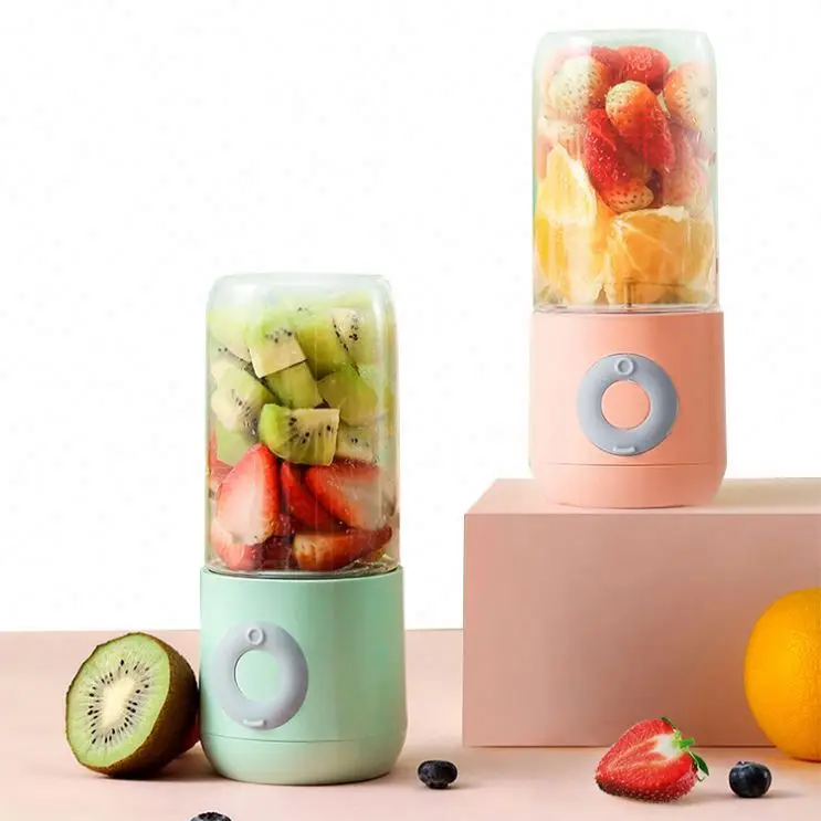 OEM Mixeur 300ml 6 Blade Mini Usb Rechargeable Automatic Smoothie Hand Fruit Juicer Bottle Shaker Portable Blender