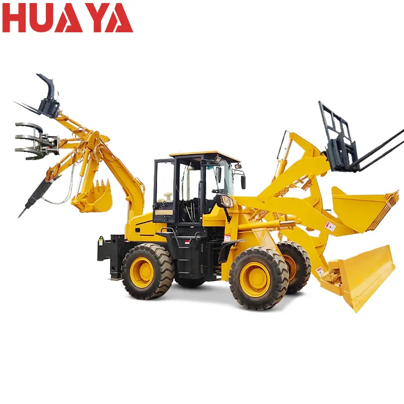 CE EPA Factory price Wz25-18 loader backhoe 1 2 3 4 5 ton wheel loader with backhoe