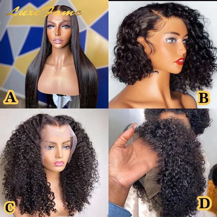Hot Sale 10a Double Drawn Full Lace Wig,Funmi African Brazilian Hair Wig,Swiss Lace Light Yaki Full Lace Wig