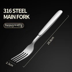 Customization Mirror Polish Stainless Steel Fruit Fork Cutlery Dessert Fork Stainless Steel Fruit Cake Forks