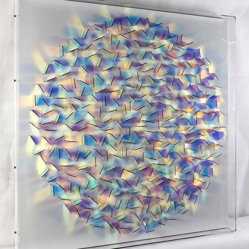 New cool custom color acrylic living room background decorative painting 3d stereo acrylic art painting