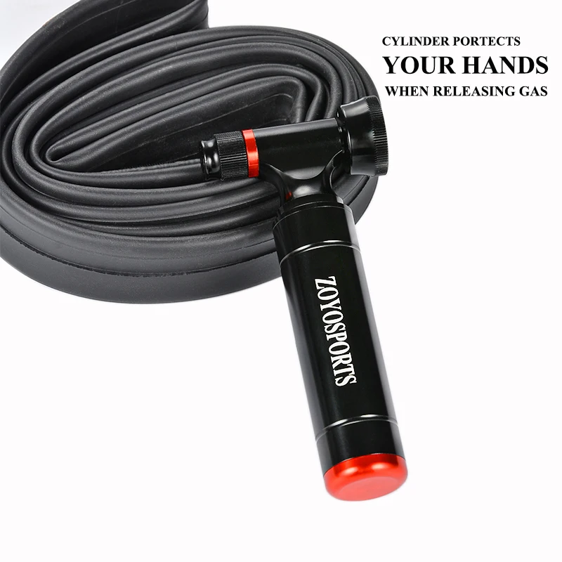 Portable Co2 Pump Cartridge Adapter Bicycle Accessories Co2 Pump Cartridge Adapter Fv Av Compatible Co2 Pump Cartridge Adapter