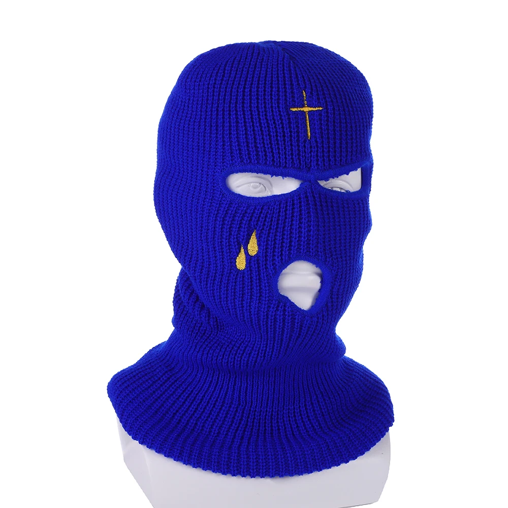 Factory Wholesale winter  warm Full face  balaclava Beanie Knitted Hats